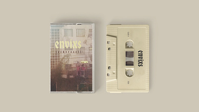 Cover for a friend's EP art direction branding cassette cover image music cover
