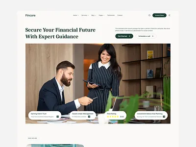 Financial Business Counselting 3d animation branding graphic design motion graphics ui