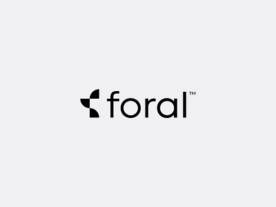 Foral — Geometric F Monogram Logo abstract logo brand identity branding creative logo f logo geometric logo identity logo logo design logo inspirations logomark logotype minimalist logo modern logo monochromatic logo monogram logo saas simple technology logo trade logo