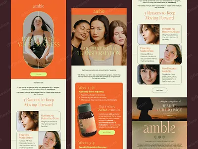 Email Design and Strategy for a Health and Wellness Brand ecommerce ecommerce design email email design email marketing email template newsletter newsletter design