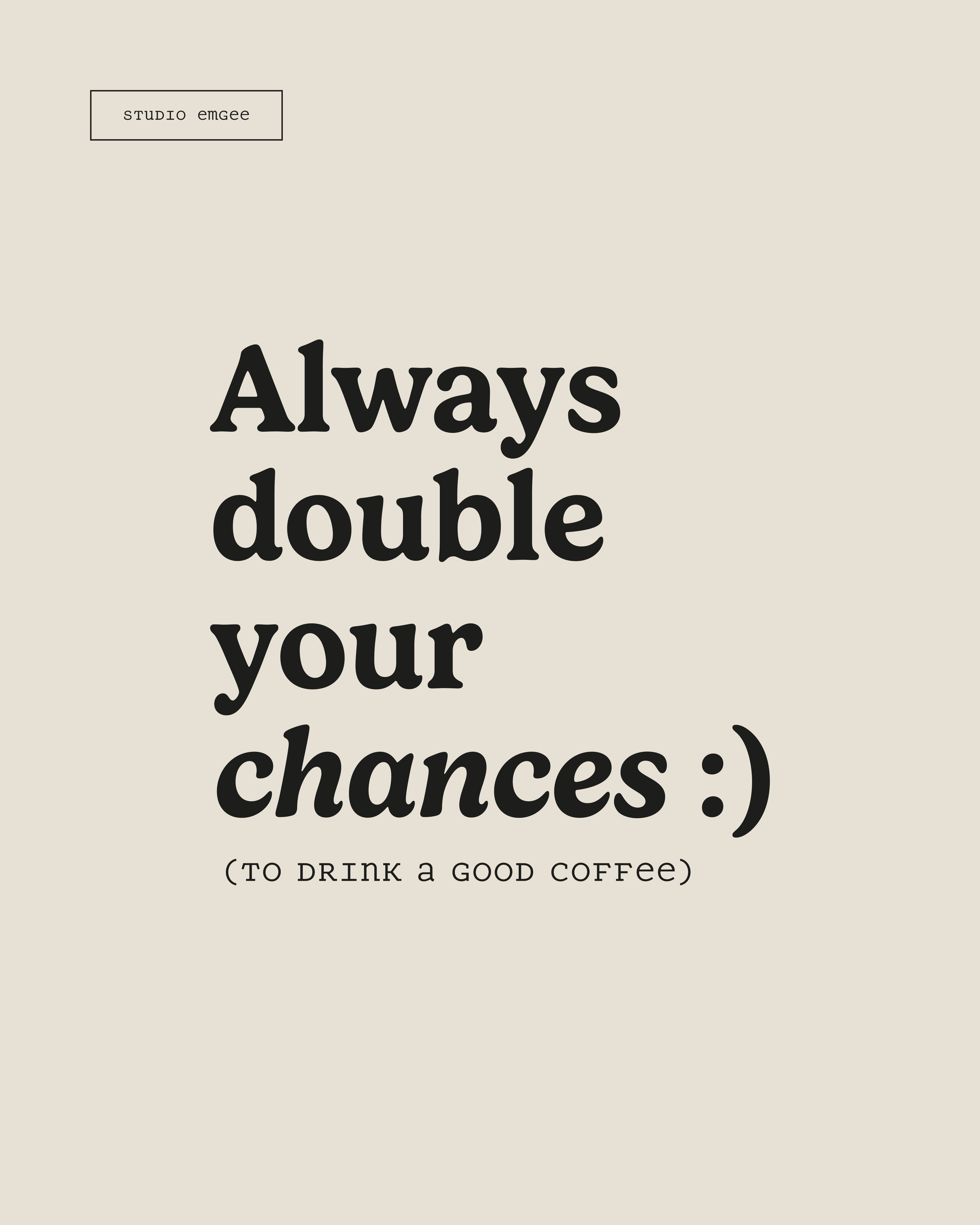 Illustration coffee ☕ affiche graphic design illustration layout mise en page