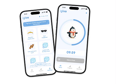 Simple Tracking App | IOS awards case study illustration ios app mascot prototype prototyping time tracking tracking