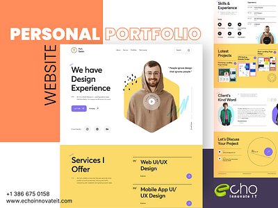 Personal Portfolio Website Design app development website design