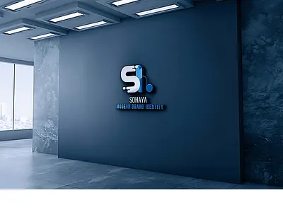 SOHAYA- MODERN BRAND IDENTITY 3d logo brand logo clean design creative logo logo luxury logo modern logo premium logo professional logo sohaya