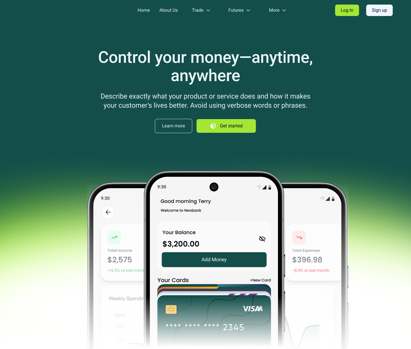 NeoPay-E-wallet app ui