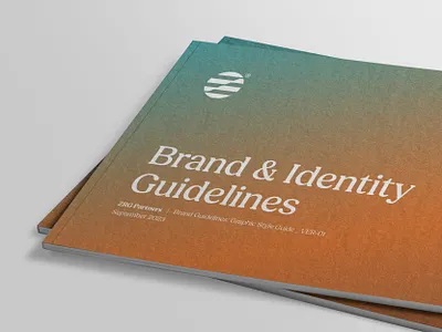 ZRG Brand Identity Development brand guidelines brand identity branding design logo print