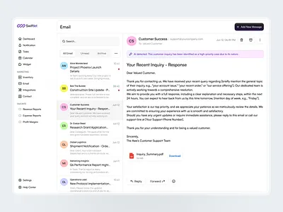 AI Email Writer For Email Marketers & Sales ai ai email writer ai writer copy copy writer copy writing dashboard email writing product design saas saas product