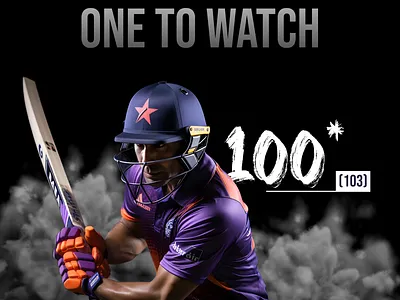 Social media post advertising design cricket cricket post design freelance freelancing graphic design project social media design social media post