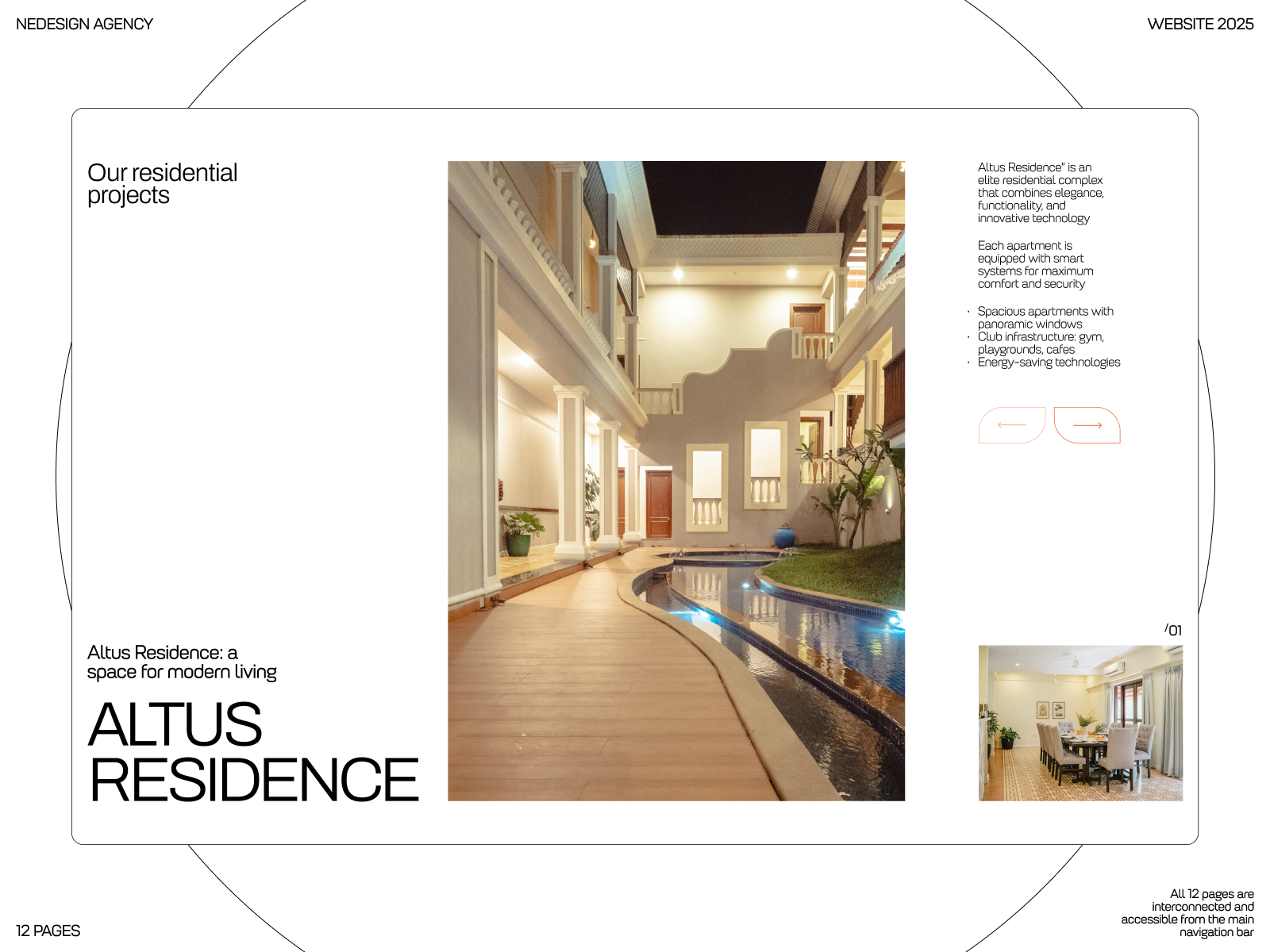 Example of Website Design & Development