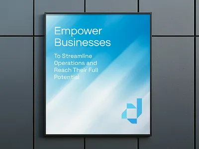 Modern Branded Poster for Software Solutions animation brand identity branding design geometric graphic design innovation layout logo design marketing minimal minimalist modern poster professional software tech typography visual visual identity