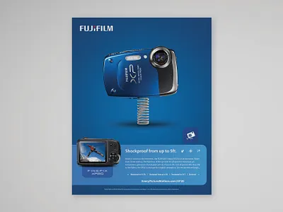 FUJIFILM Integrated Advertising Campaign advertisement advertising branding campaign concept design print product launch