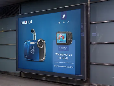 FUJIFILM Integrated Advertising Campaign advertisement advertising branding campaign concept design marketing collateral ooh print