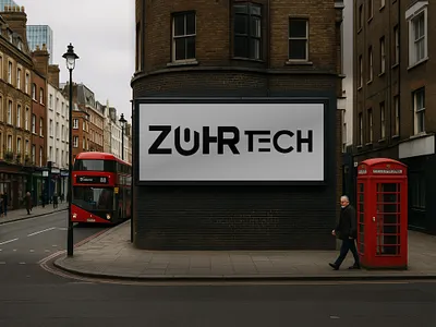 Tech Brand Logo graphic design
