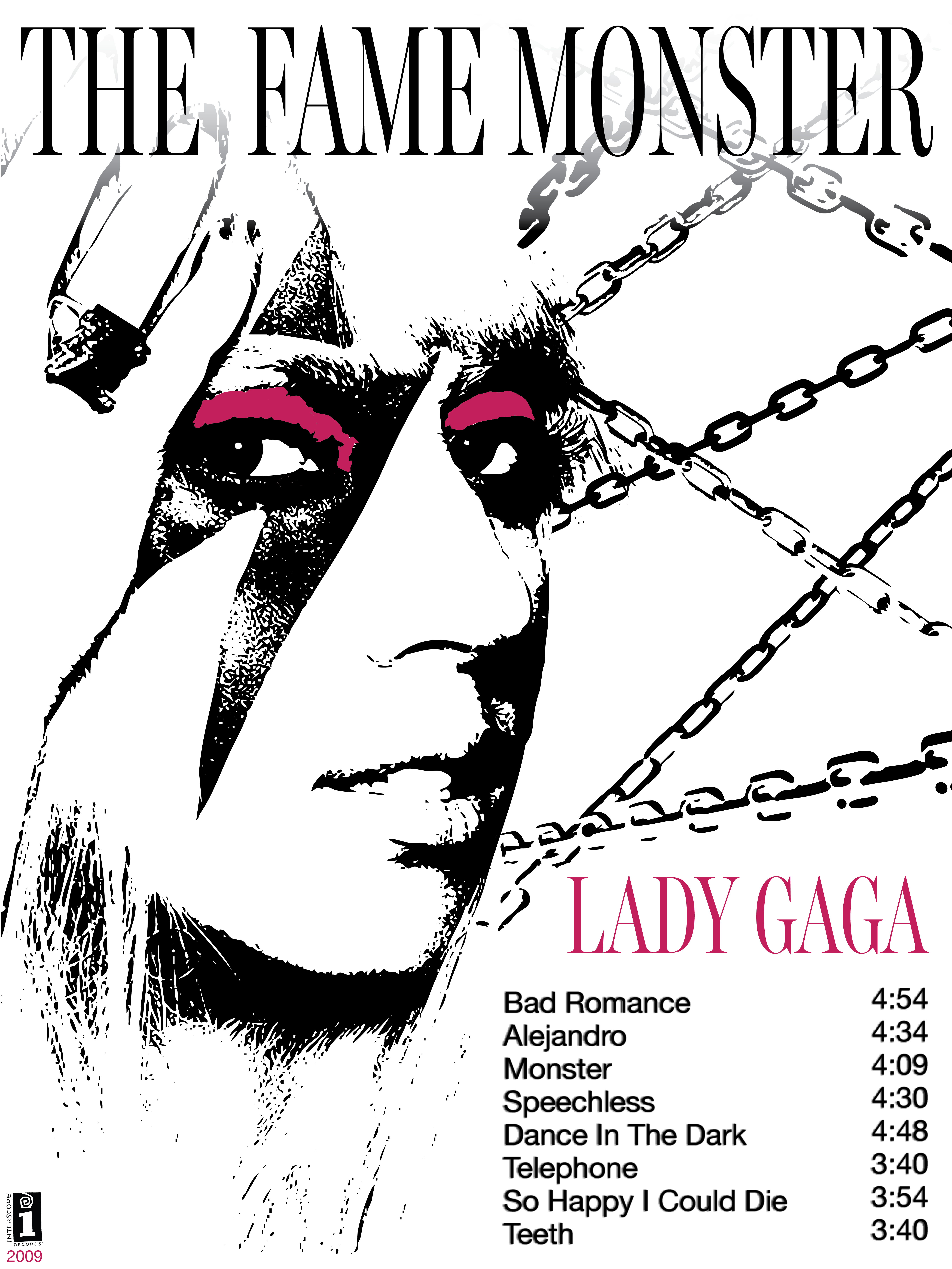 Lady Gaga Poster Design