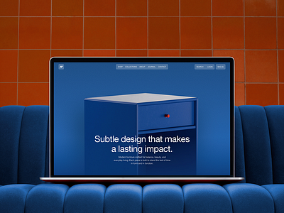 Nero - E-Commerce Website clean design e commerce landing page e commerce ui e commerce website ecommerce furniture furniture e commerce furniture website landing page marketplace minimal design minimalist online store shopify ui ux we design website