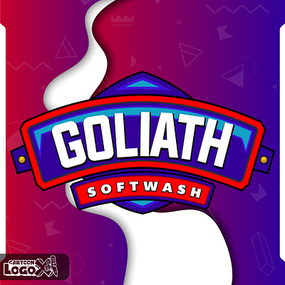 Custom Logo & Full Brand Identity Design for Goliath Soft brandidentity business logo cartoonlogox cleaning logo cleaningbusinesslogo customlogodesign doorhanger exterior washing logo fullbranding logotype mascotlogo postcarddesign pressure washing logo pressure washing logo design pressurewashing printdesign softwash softwash company logo softwash logo vehiclewrap