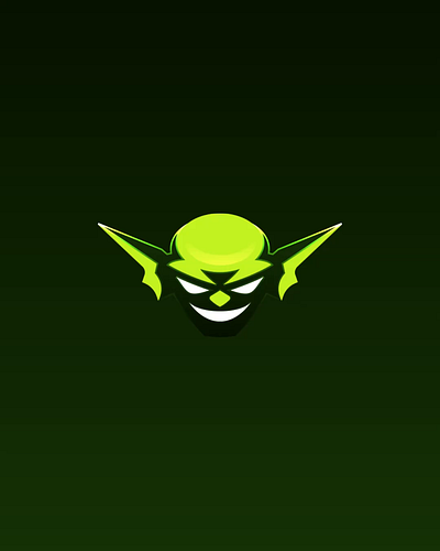 Goblin Serum Mascot Logo goblin serum mascot logo