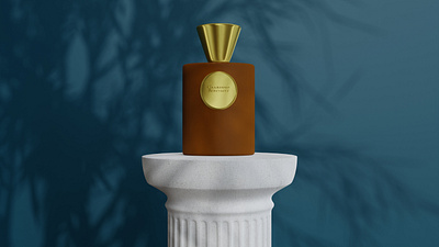 Perfume Bottle Visualization 3d 3d design 3d visualization branding design