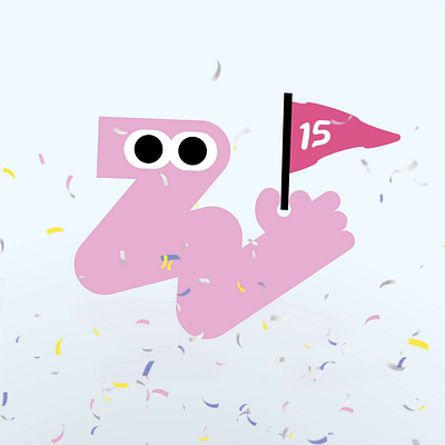 Dribbble 15th! 2d animation animation character animation dribbble character motion motion graphics