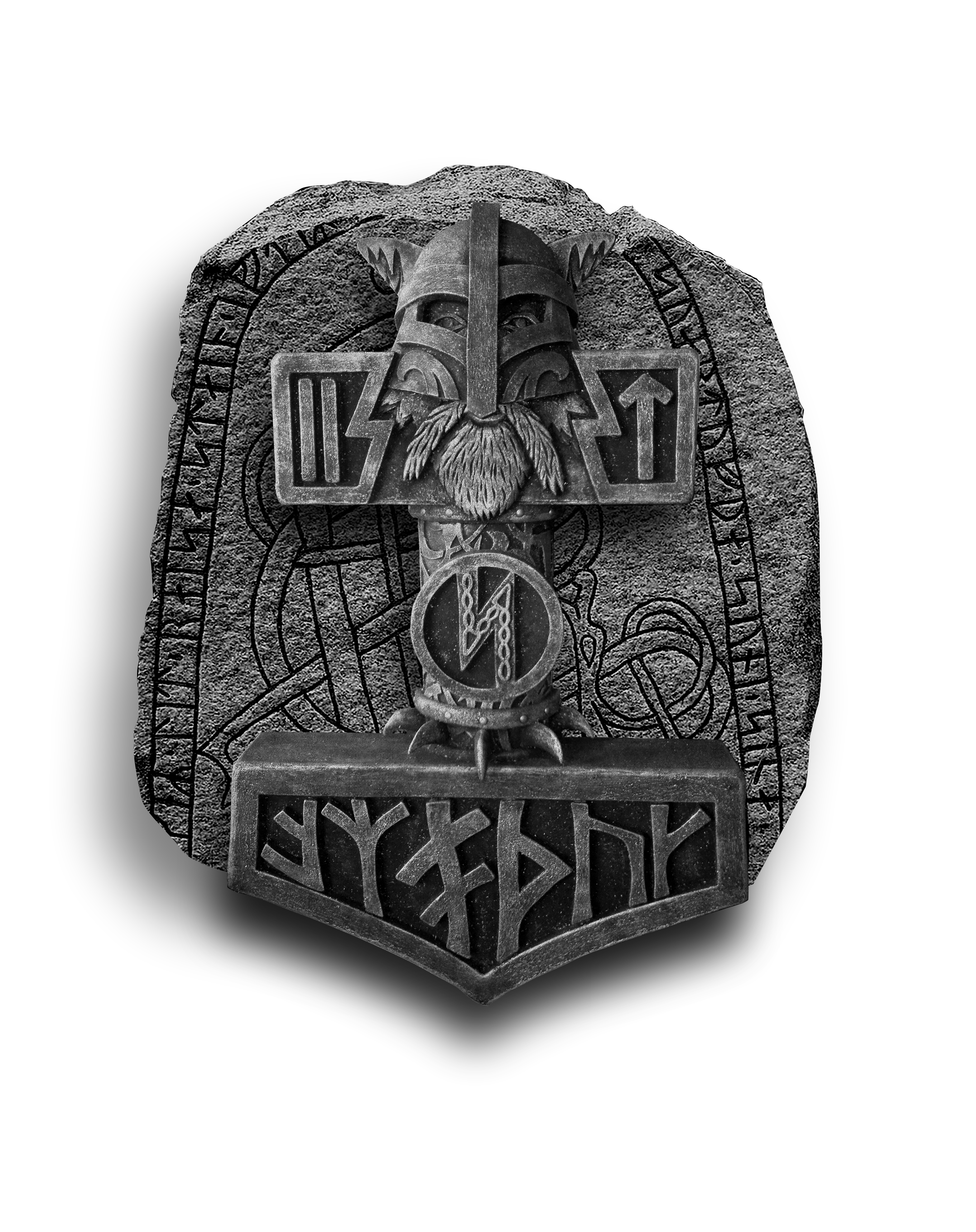 Mjölnir: Handcrafted Sculpture 3d aesir gods corel draw divine norse artifact graphic design illustration mjölnir mythological hammer of thor mythology nordic minimalism norse craftsmanship odin runes runic hammer sculpture thor vanir gods vector weathered metal yggdrasil aesthetics