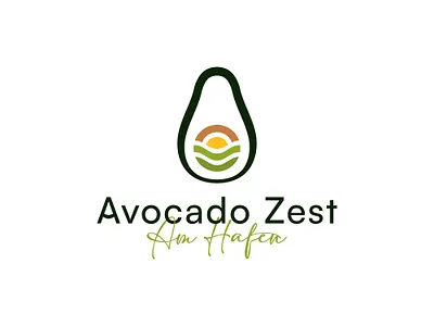 Avocado Zest Modern Restaurant Logo agency website avocado logo avocado restaurant logo branding contemporary dining logo design fresh food bistro identity graphic design high quality food branding illustration logo modern food concept branding modern restaurant logo stylish restaurant branding ui urban bistro branding vector