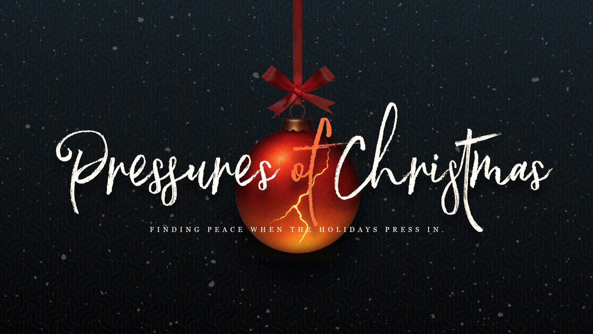 Pressures of Christmas - Sermon Series branding church graphics design graphic design illustration logo sermon series ui vector
