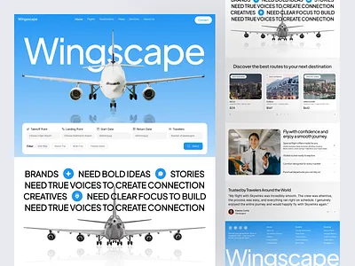 Flight Booking Website airline booking airline tickets booking system design flight booking flight reservation flight search landing page ticket booking ticket reservation travel deals travel platform travel website trip planner ui ux website