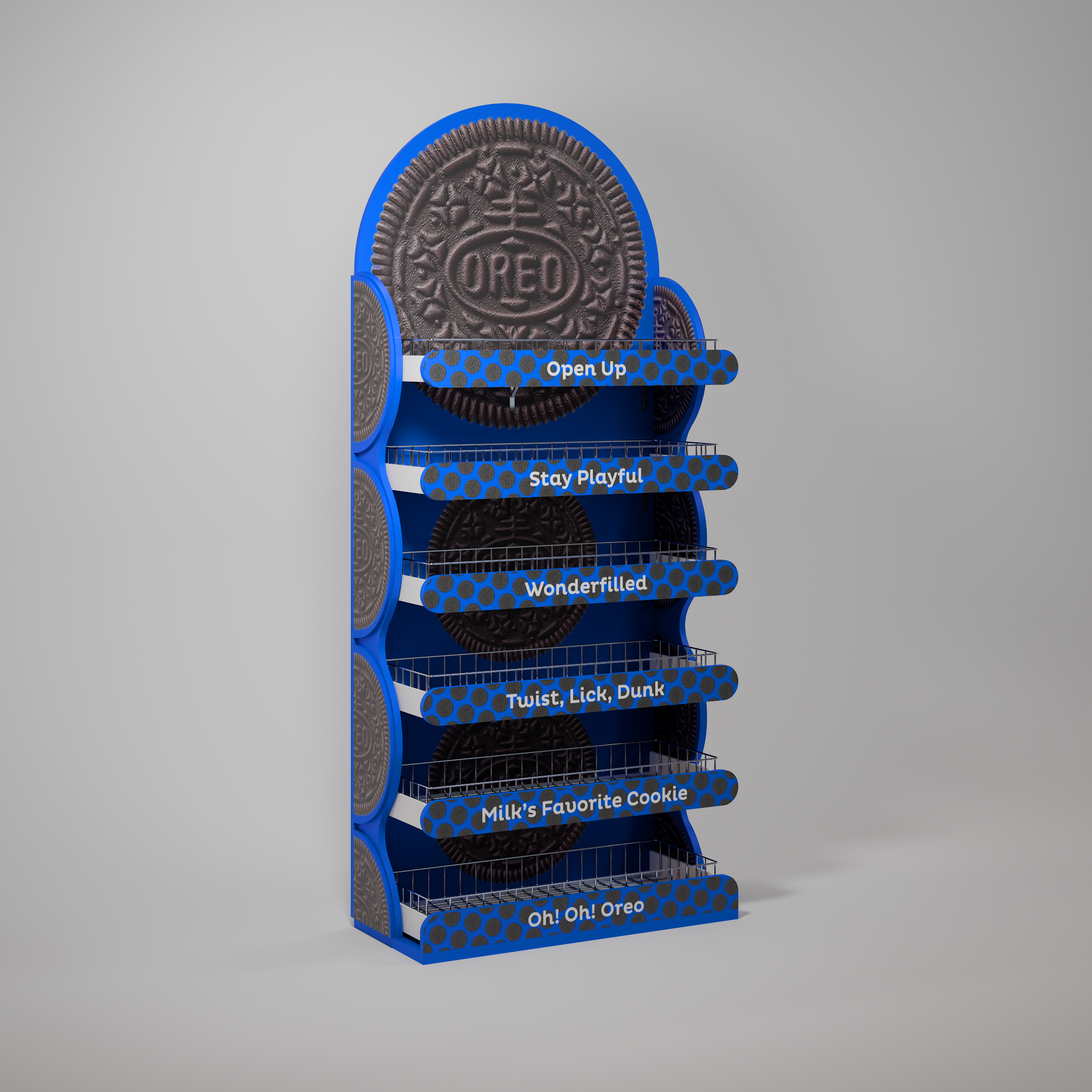 Oh! Oh! Oreo - POP-UP Stand brandstand exhibitiondesign oreo oreobranding oreocookies oreodisplay oreoexperience oreolovers oreopopup oreopromotion oreostand popdesign popupstand productshowcase promotionaldisplay render3d retailstand standexhibition visualdesign vray