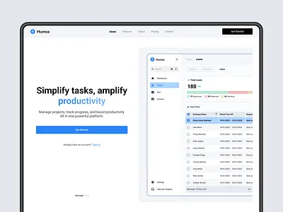 HR Dashboard app apps arfzulfikar bento branding dashboard design geex hiring hr lading page logo management mike tubik ui uiux ux website