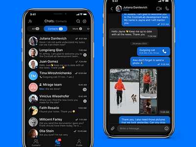 OZI messenger app app call chat chat app chatting design ios iphone messaging messaging app messenger mobile mobile chat online product design talk telegram ui ux whatsapp m