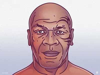 Mike Tyson art artwork design digital illustration graphic design illustration portrait
