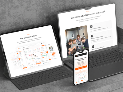 Planora - Smart Task Dashboard (Mockup) branding dashboard design graphic design homescreen illustration logo mobila screen responsive ui ux web design website