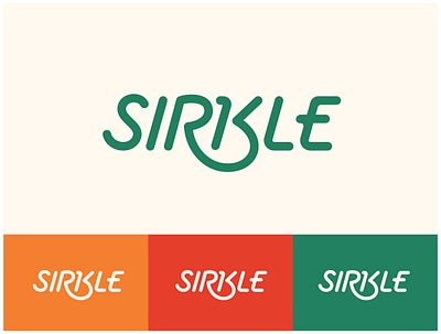 SIRKLE Padel Field graphic design logo logo design logotype typography