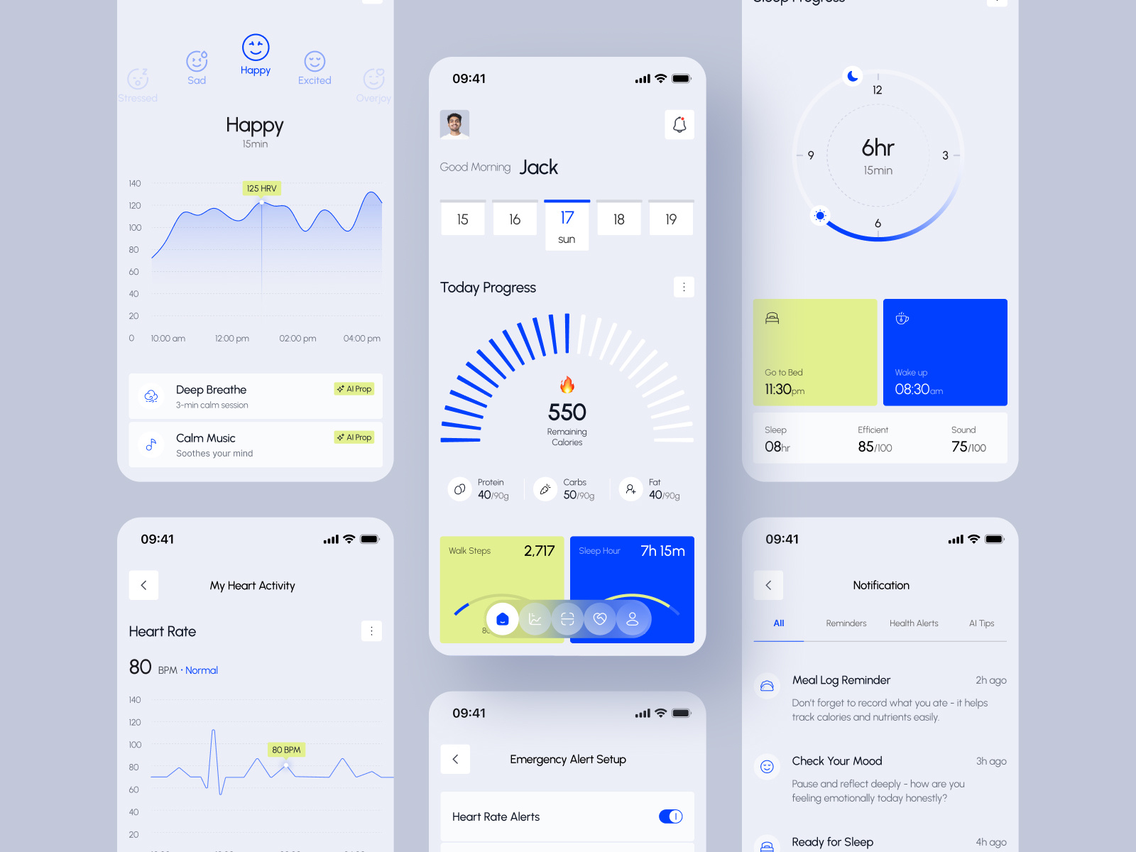 Example of Mobile App Design (5 To 10 Screens)
