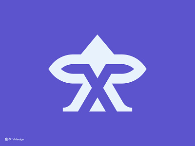 AX Kite Logo abstrac ax initial brand mark costom letter cteative elegant geometric kite letter ax lettermark logo logodesign symbol type uniqe shape