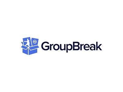 GroupBreak — Sports & Pokémon Card Breaking Logo Design box break branding card breaking collectibles logo community logo design ecommerce logo gaming logo groupbreak icon identity logo logo design pokemon cards sports cards sports logo startup logo streaming logo tcg logo trading cards