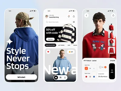 Fashion Ecommerce Mobile App app application ecornrnerce fashion fashion app fashion brand fashion ecommerce mobile mobile app design online shop product design shop app shopping