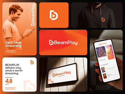 BEAMPLAY - logo design - Brand identity - Print design ads design banner design brand brand book brand identity brand sign branding branding identity dribbble facebook ads design graphic design jabel kahaf logo logo design logo icon mark logo mark poster poster design visual identity