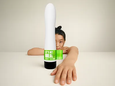 Let's Get Rheal | Shower gel logo and label design bottle brand design brand identity branding design femine label logo logo design logotype packaging packaging design shower gel woman