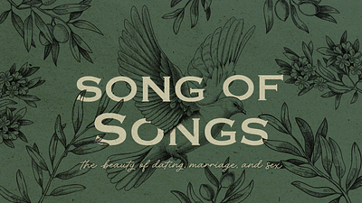 Song of Songs | Sermon Series art brand branding church design graphic design series sermon song of songs