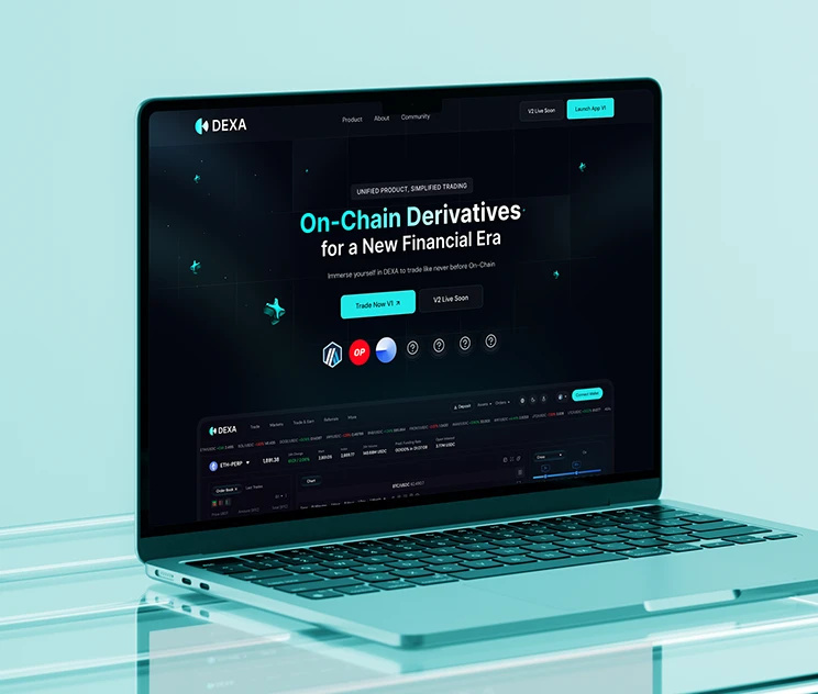 SMM Panel Promotional Landing Page crypto dashboard crypto landing page crypto website derivatives trading landing page on chain derivatives web design