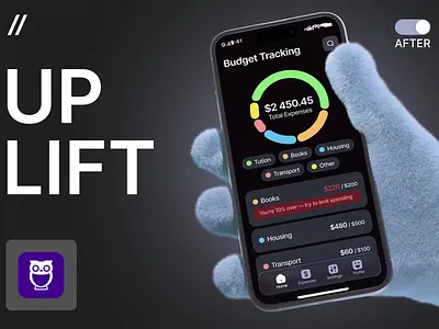 Finance Mobile iOS App Design android app app design concept app design template app interface dashboard dashboard design design finance fintech ios mobile modern design online product design redesign ui uplift ux