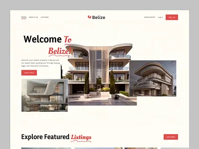 Real Estate Website Design home house landing page design property agent property booking property platform real estate real estate ui real estate web real estate website real estate website design real estate website template residential rental ui ui ux designer ux web designer website website design