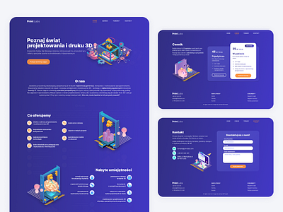 Print Labs – 3D Printing Classes 🧸 contact form contact page design desktop figma landing page pricing ui ui ux ux website