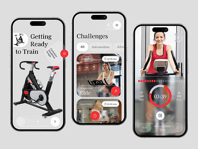 Fitness Training Mobile App app design fitness fitness app fitness tracker fitness training gym app mobile app mobile ui sports training training app workout app