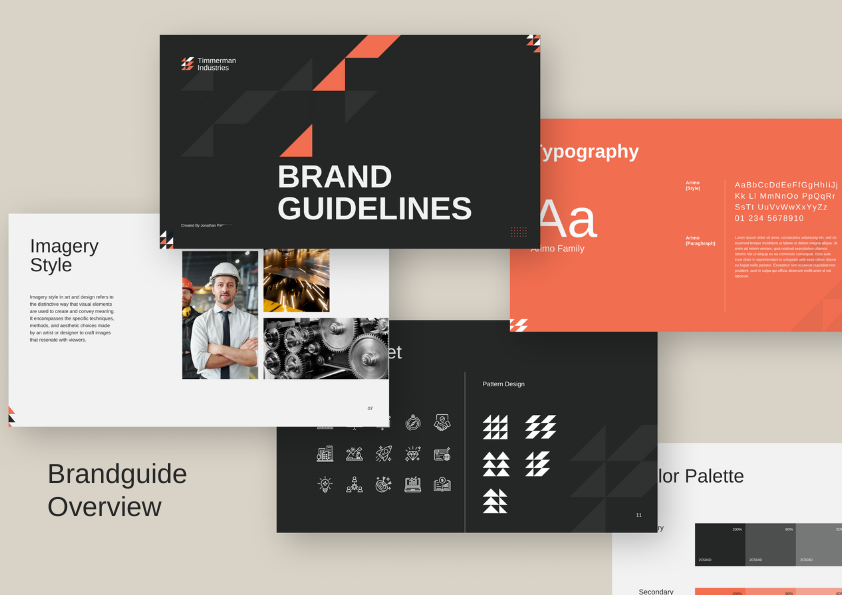 Example of Brand Identity & Guidelines Design 