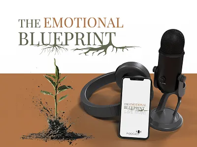 Logo Design for The Emotional Blueprint brand branding coach consult consultancy design digital digital art graphic design icon icon design iconic identity branding illustration logo logo design modern personal growth podcast professional