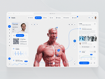 Web Design for Healthcare Operations and Logistics Platform web web design
