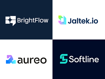 Startup logos b2b logo brand branddesigner branding branding designer design edtech logo fintech logo logo logo design logo designer logodesign logodesigner logotype saas logo startup logo tech logo web3 logo