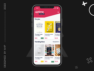 Book Reading App 3d animation app appdesign booking branding design graphic design illustration logo mobile motion graphics ui vector